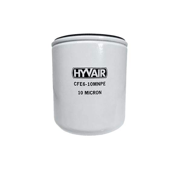 Hyvair spin-on filter element, 3/8" port, 10 micron rating, for hydraulic filtration. — islandhydraulicsupply.com