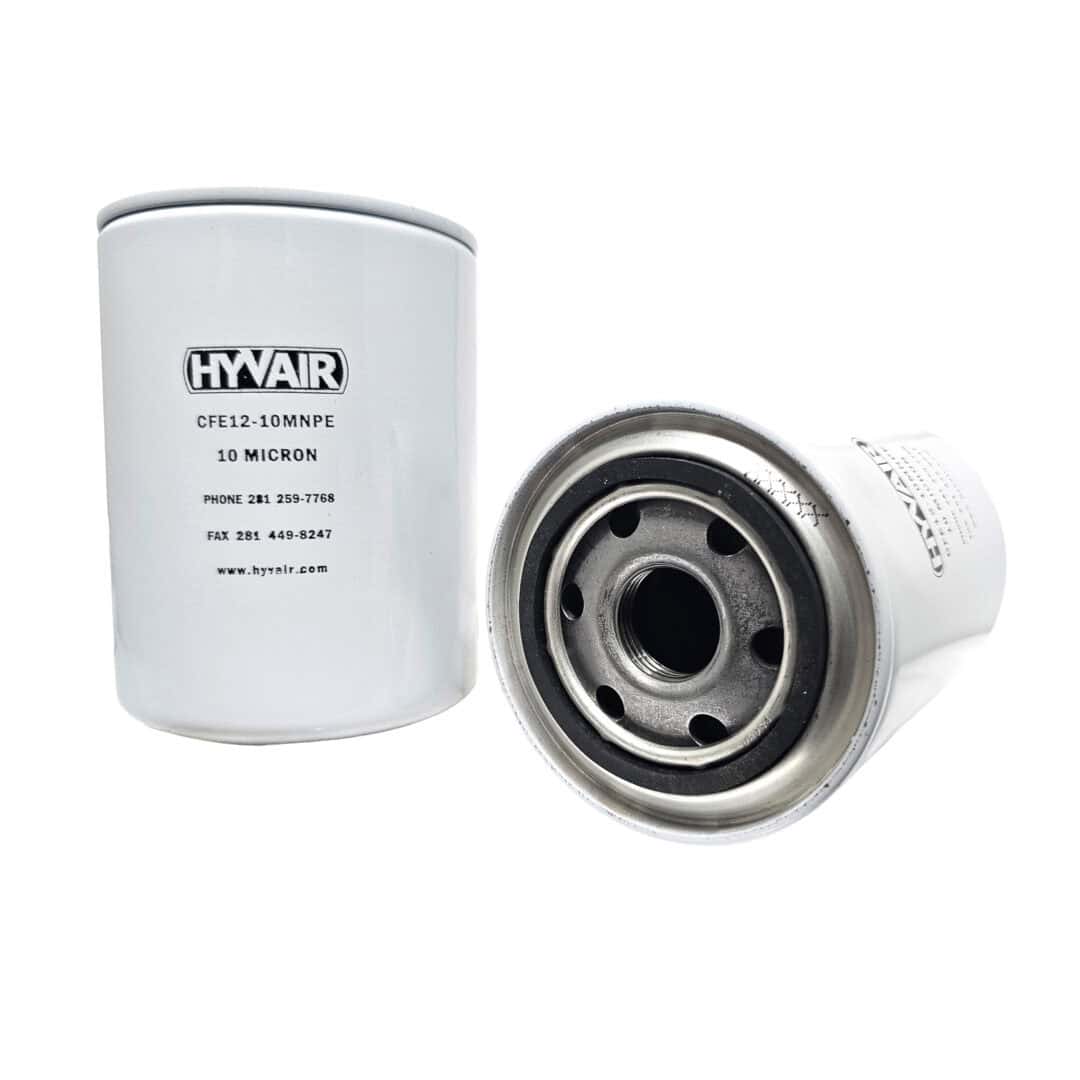 Hyvair spin on filter element with head assembly, 3/4". — islandhydraulicsupply.com