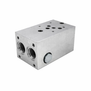 Hyvair standard manifold aluminum MD05-1S-10AB-12PT-C, 1 station, for hydraulic systems. — islandhydraulicsupply.com