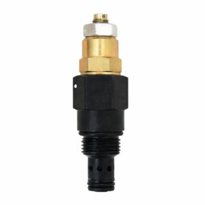 Hyvair cartridge needle valve LNV-08, compact, high-pressure, 1/4" NPT port, 6000 PSI. — islandhydraulicsupply.com