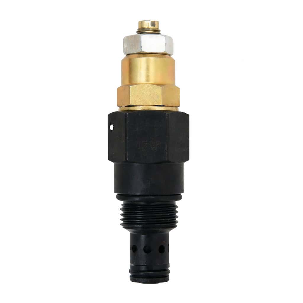 Hyvair cartridge needle valve LNV-08, compact, high-pressure, 1/4" NPT port, 6000 PSI. — islandhydraulicsupply.com
