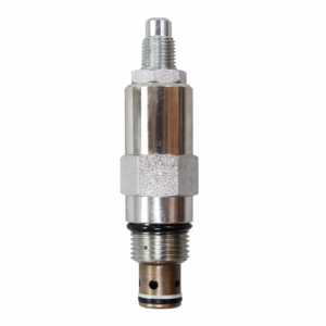 Hyvair cartridge pilot operated sliding spool relief valve with adjustment screw