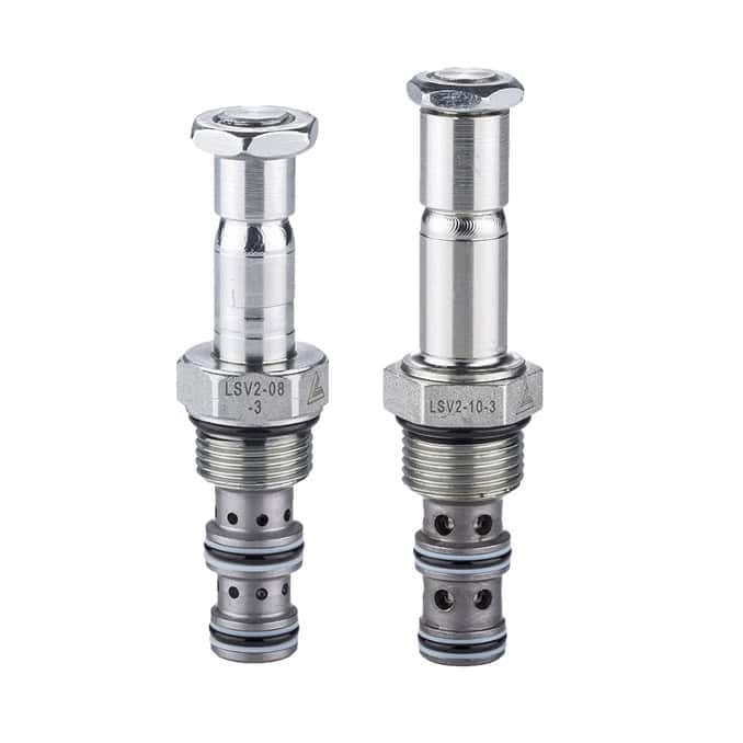 Hyvair solenoid valve LSV2-08-3, 8 GPM, 3000 PSI, NPT port, 24 VDC. — islandhydraulicsupply.com