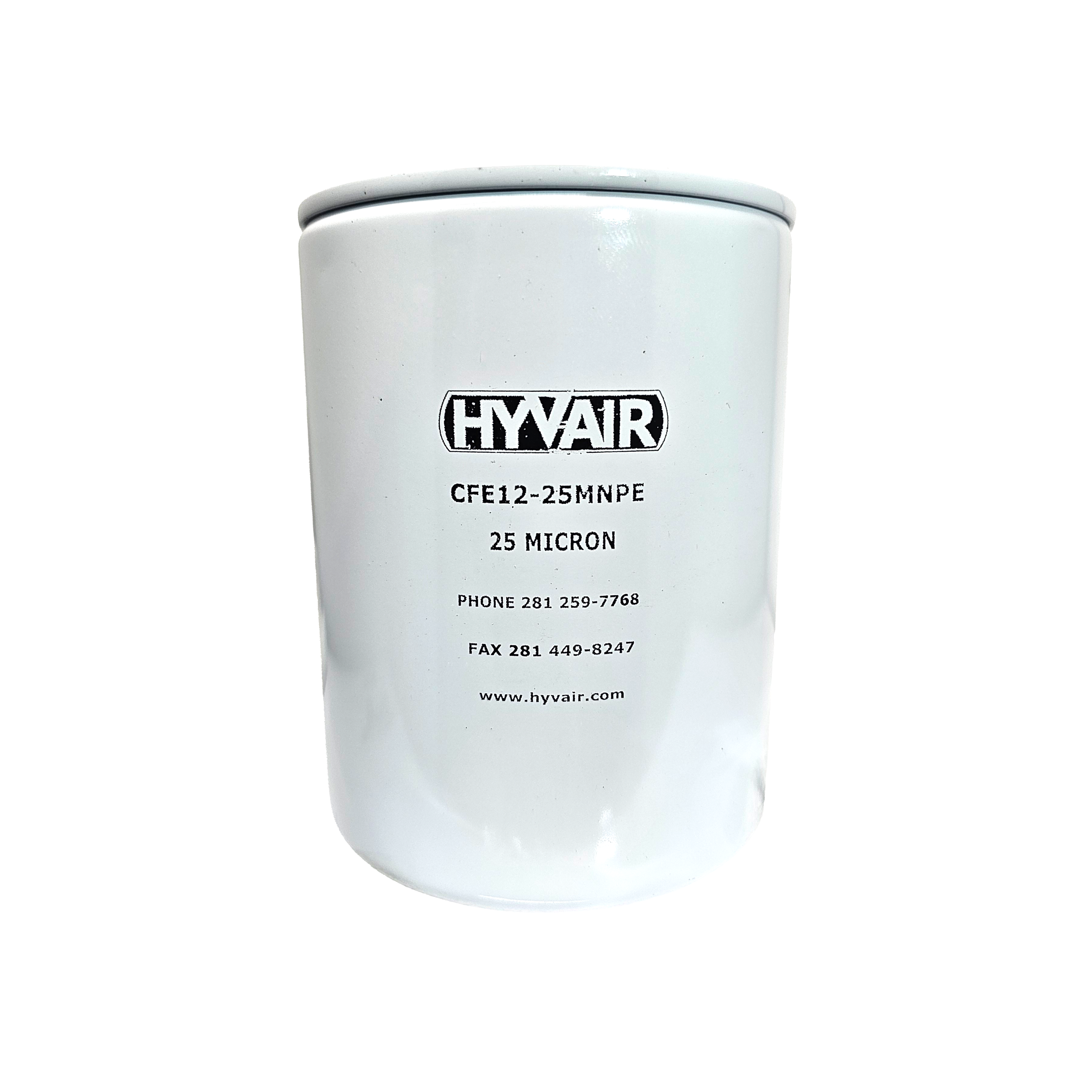 Hyvair Spin-On Filter Element 3/4" 25 Micron at Island Hydraulic Supply | 2 Hyvair Filter Element CFE12-25MNPE