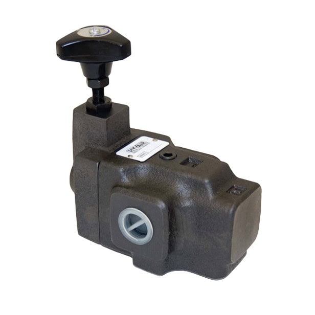 Hyvair pilot operated relief valve POR20-12FP-1K, 12 GPM, 3000 PSI, 1/2" NPT port. — islandhydraulicsupply.com