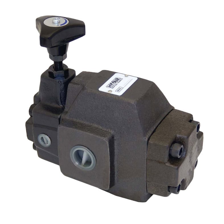 Hyvair pressure reducing valve PRC20-12FP-3K, 12 GPM, 3000 PSI, NPT port, 1/4 inch. — islandhydraulicsupply.com
