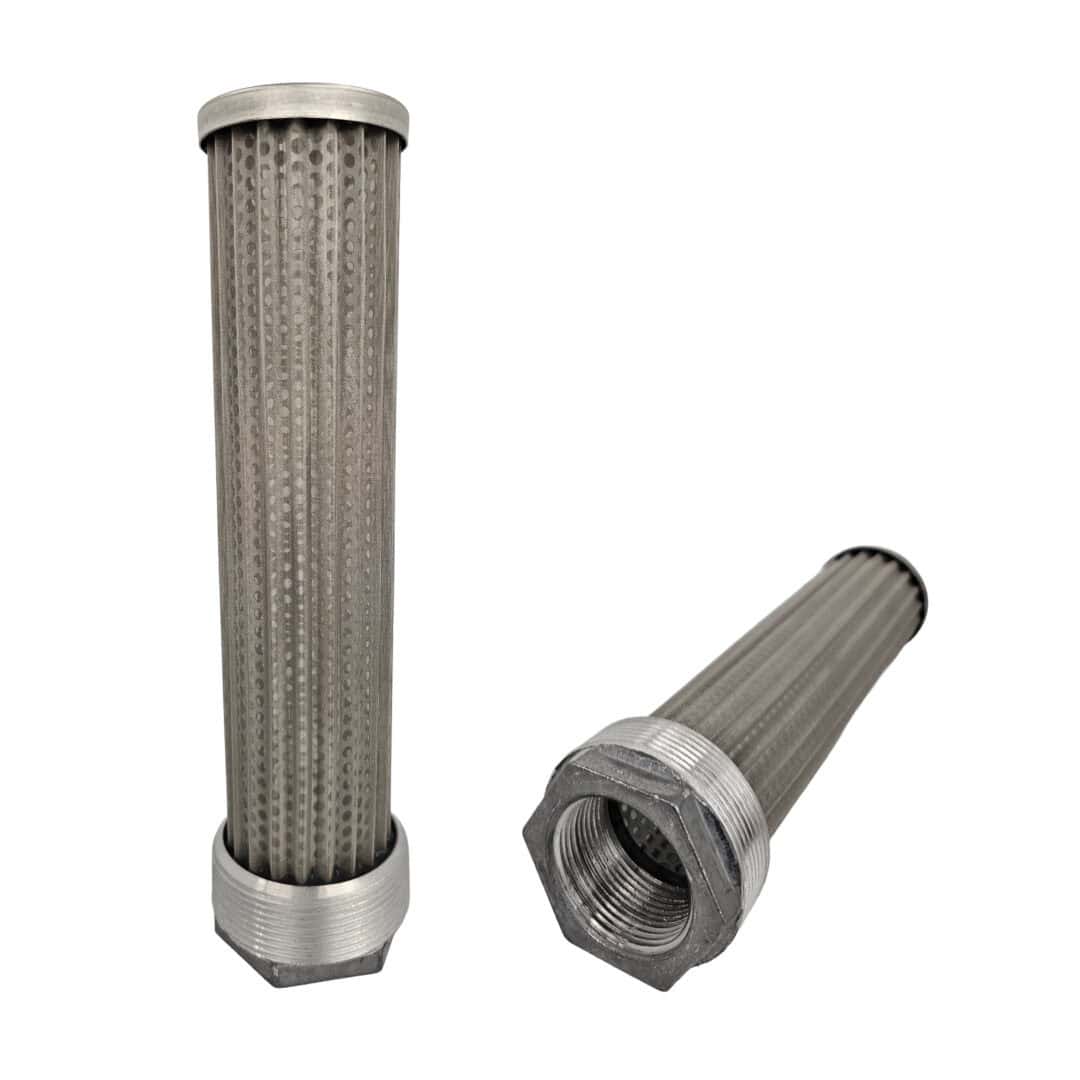 Zinga TF122000 hydraulic strainer, 2000 micron, for filtration systems. — islandhydraulicsupply.com