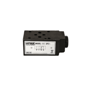 Hyvair D03 flow control valve, 3000 PSI, 1/4 NPT port, 1 GPM max, Island Hydraulic Supply. — islandhydraulicsupply.com