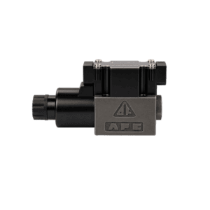 Hyvair solenoid valve PCP16-3K-2BK-2, 16 GPM, 3000 PSI, NPT ports, 24 VDC. — islandhydraulicsupply.com