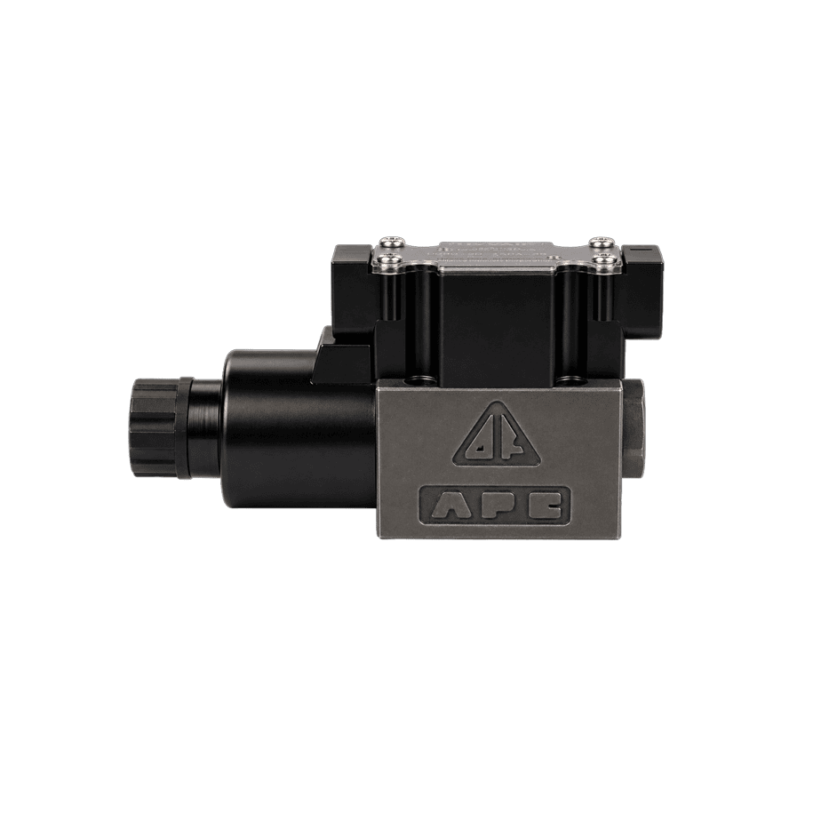 Hyvair solenoid valve PCP16-3K-2BK-2, 16 GPM, 3000 PSI, SAE B port, electrical control. — islandhydraulicsupply.com
