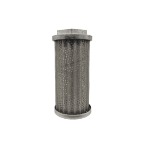 Zinga SS12000 suction strainer with 100 mesh wire cloth element, side view — islandhydraulicsupply.com