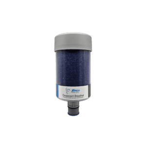 Zinga TT-3 desiccant breather with 1 in Sure-Fit connection, front view — islandhydraulicsupply.com